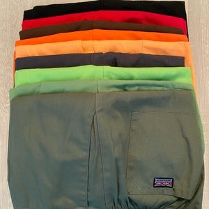 9 pairs Cherokee 4101P scrub pants. Well loved!